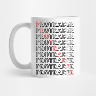 PROTRADER in crossword artwork (Light) Mug